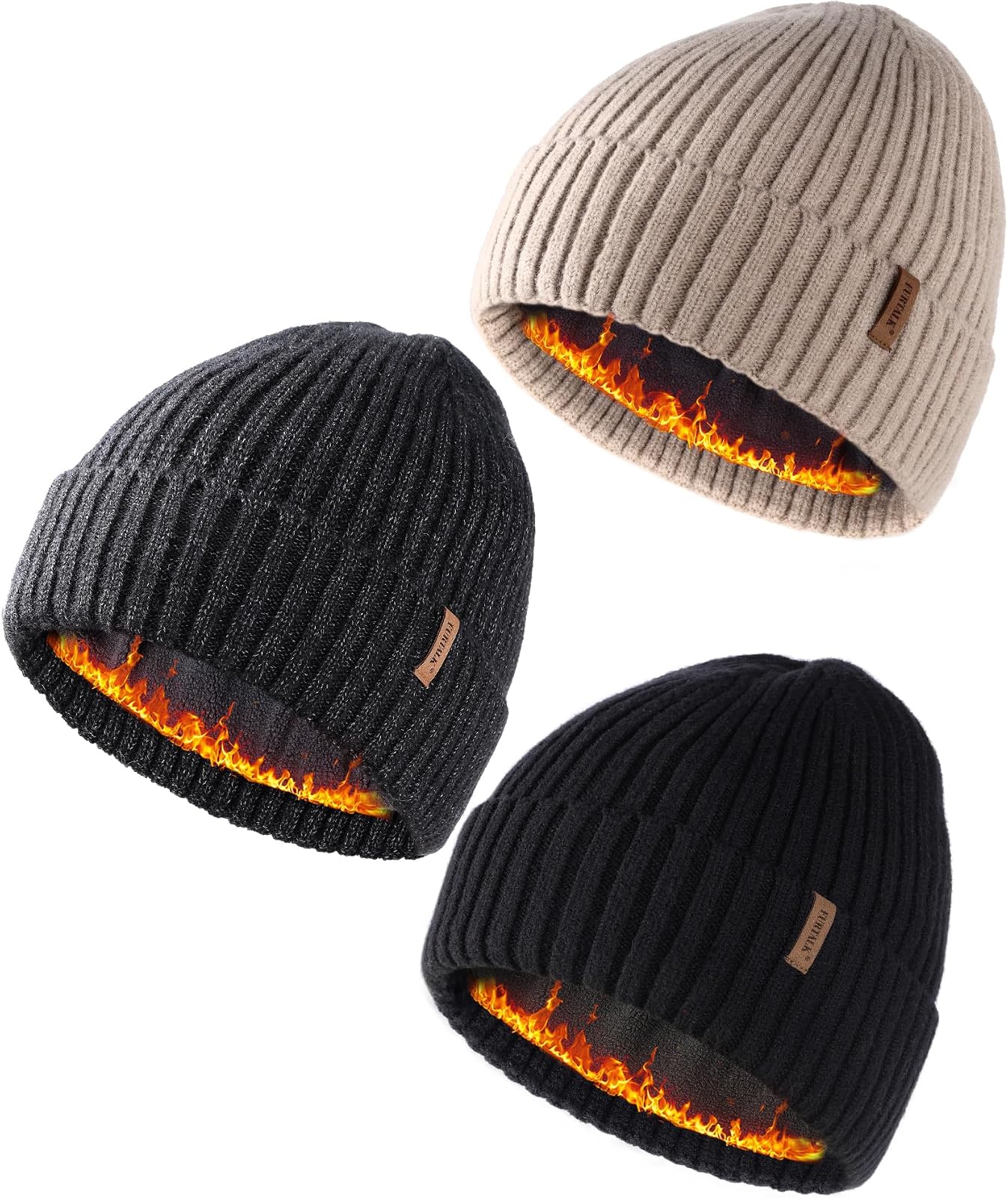 Beanie three pack