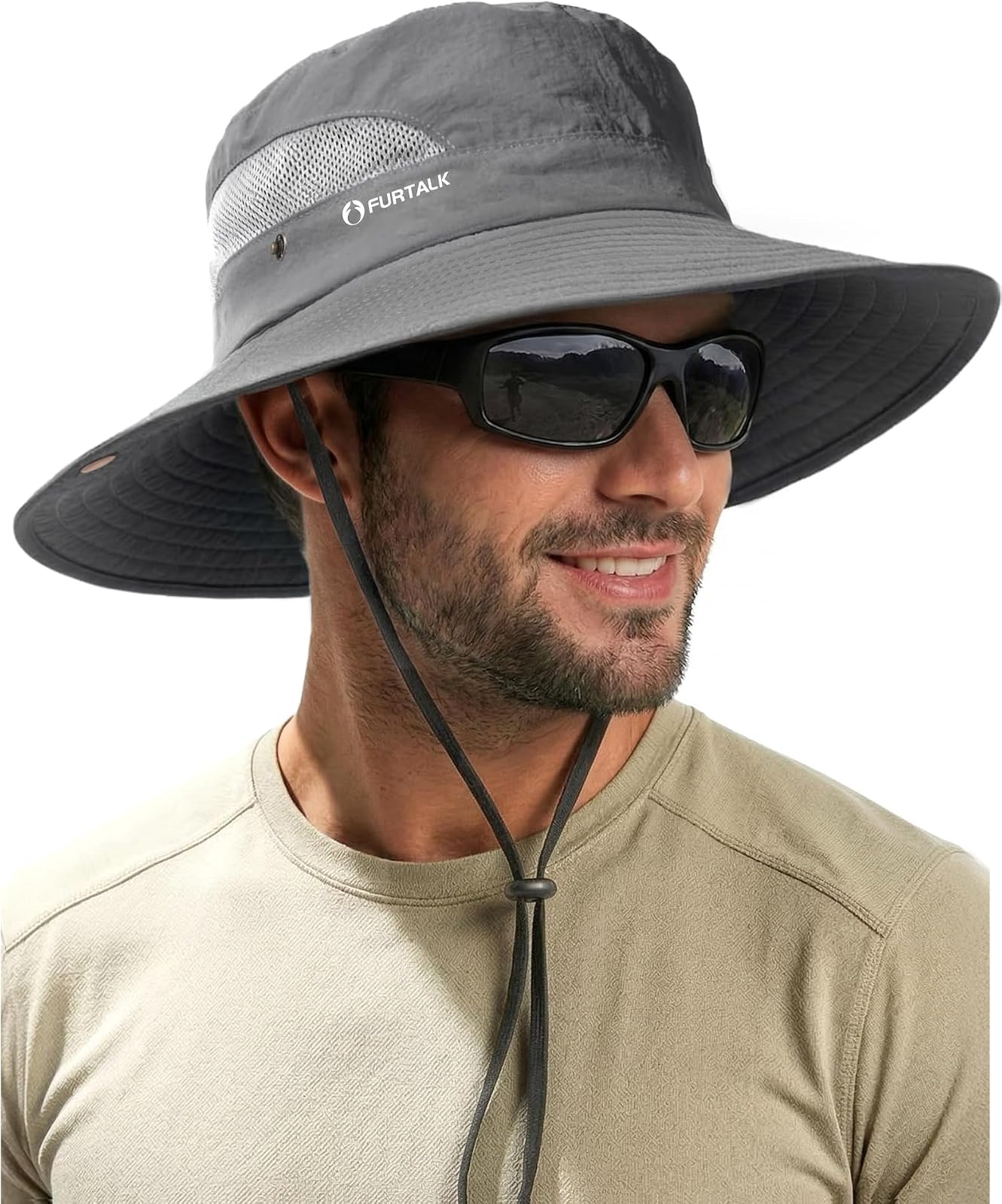 Breathable bucket sun hat
