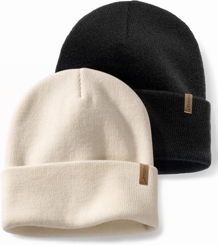 Cuffed beanie two pack