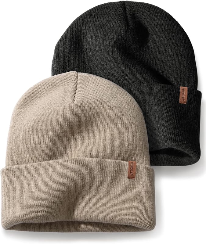 Cuffed beanie two pack