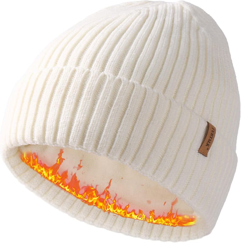 Double layer ski beanie