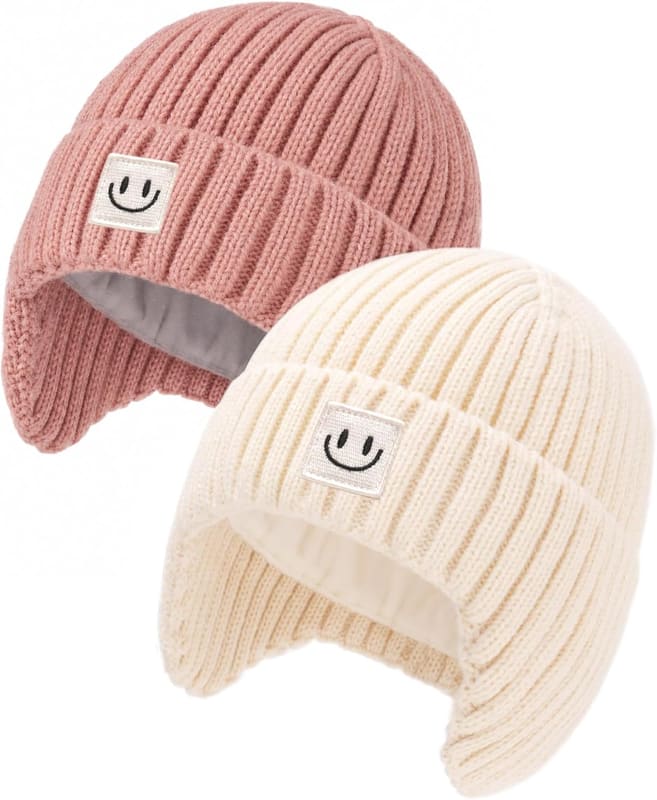 Earflap baby beanie