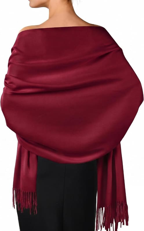 Evening wrap scarf