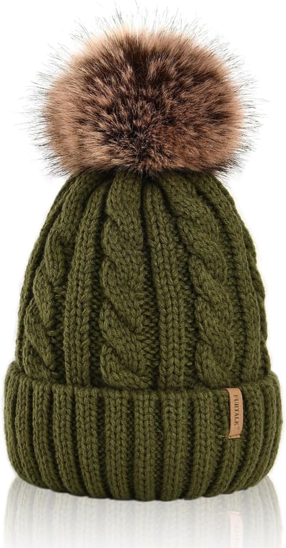 Fleece lined Chunky skull cap