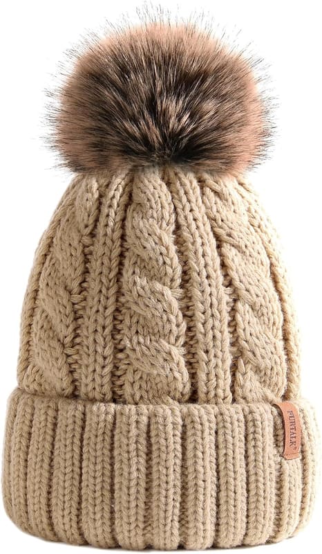 Fleece lined Chunky skull cap
