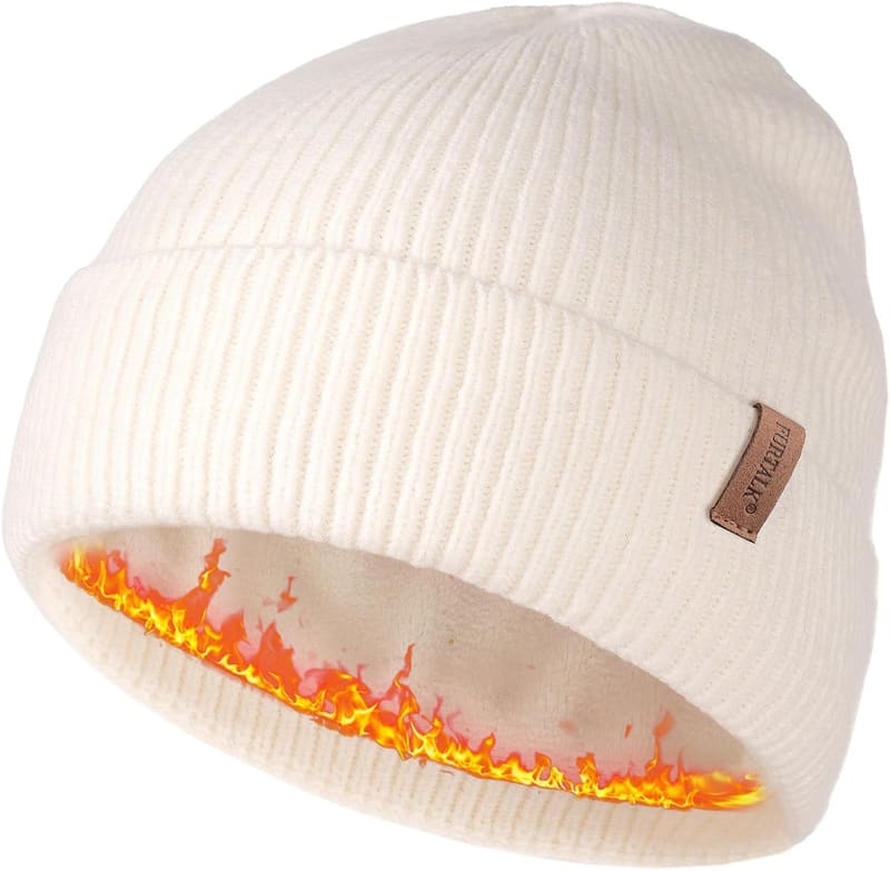 Fleece lined skull cap