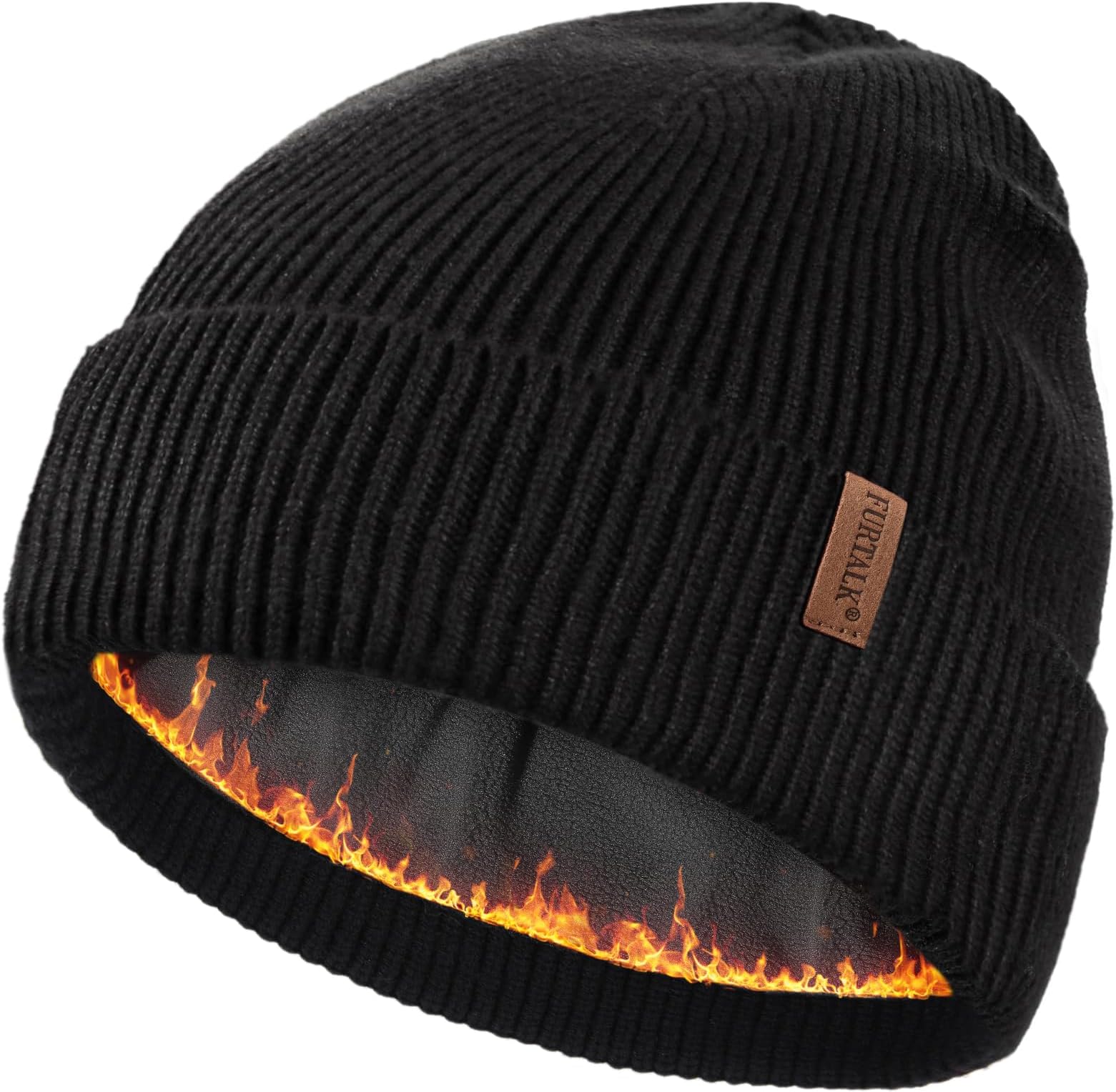 Fleece lined skull cap