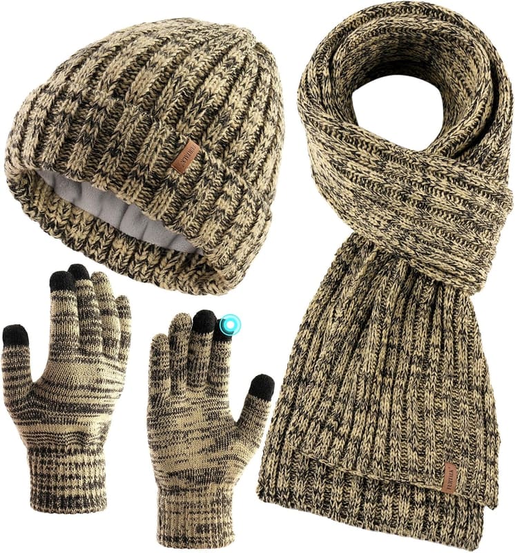 Fleece lined winter set, four pack