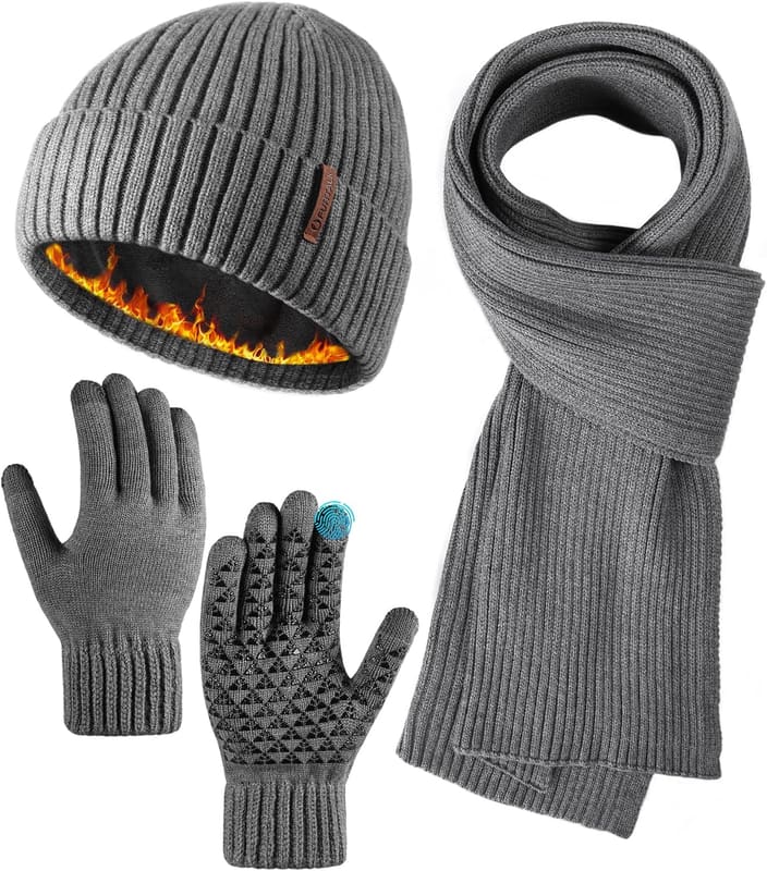 Fleece lined winter set