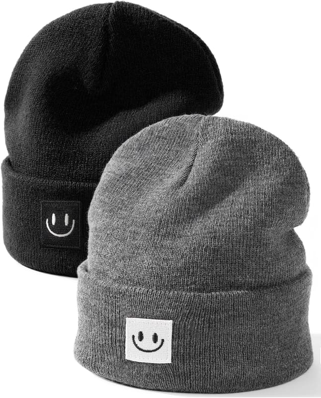 Knitted baby cap