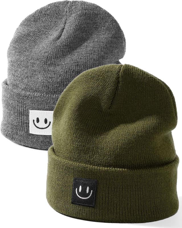 Knitted baby cap