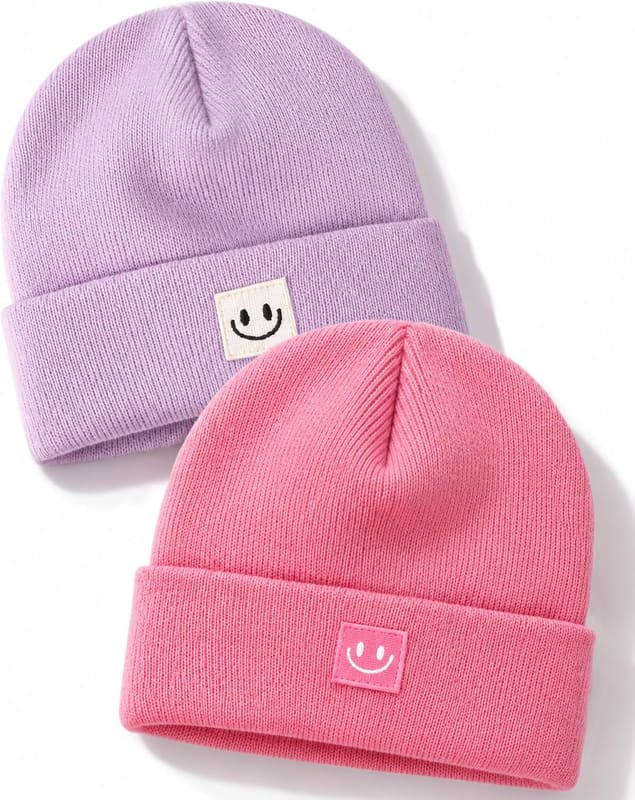 Knitted baby cap