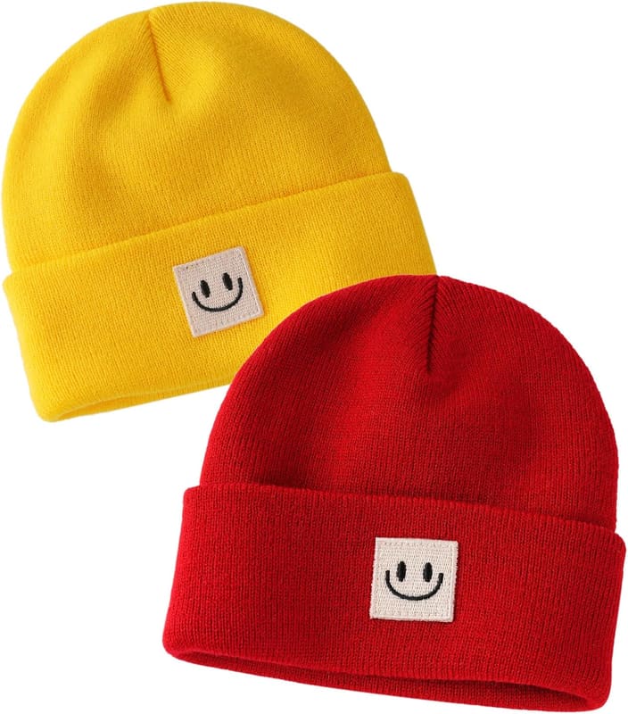 Knitted baby cap