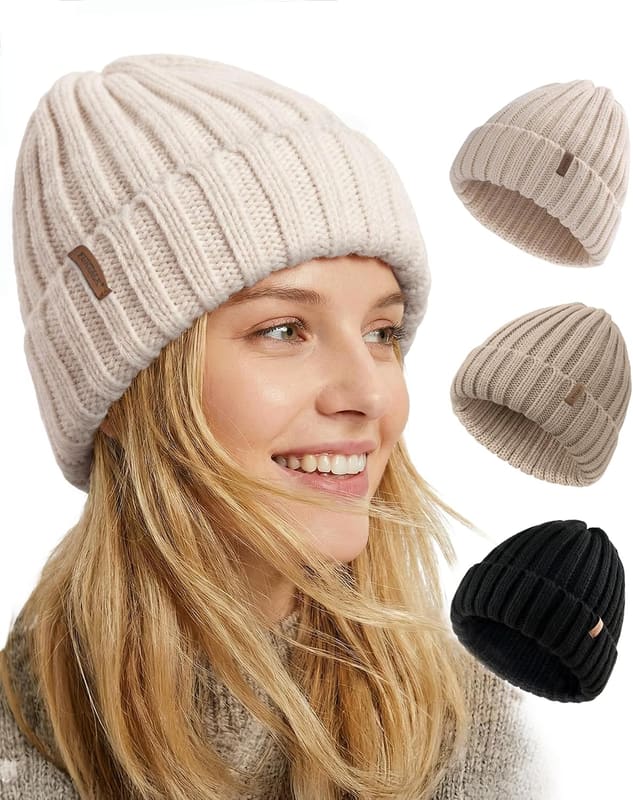 Knitted skull cap