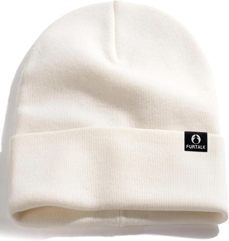 Merino wool double-layer beanie