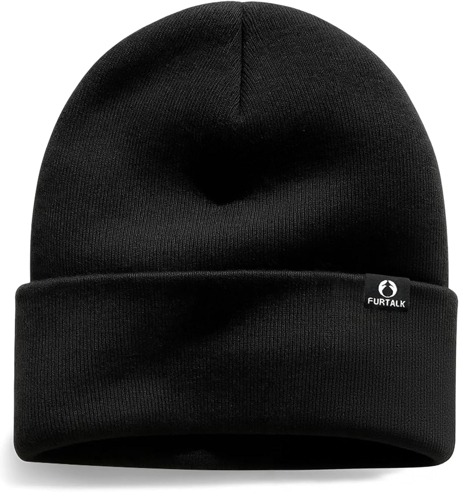 Merino wool double-layer beanie