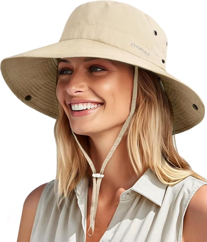 Packable cowboy hat