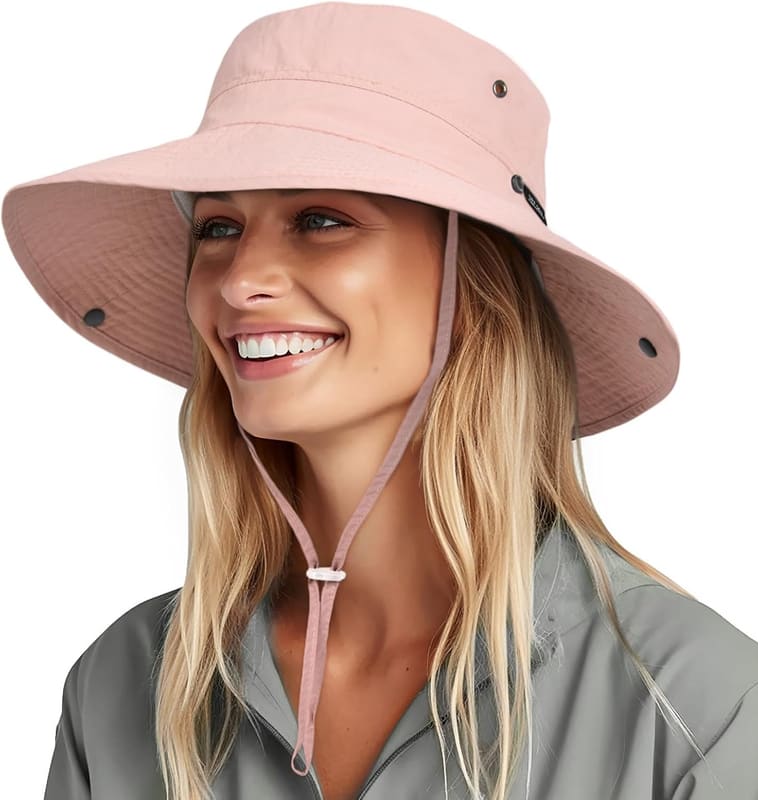 Packable cowboy hat