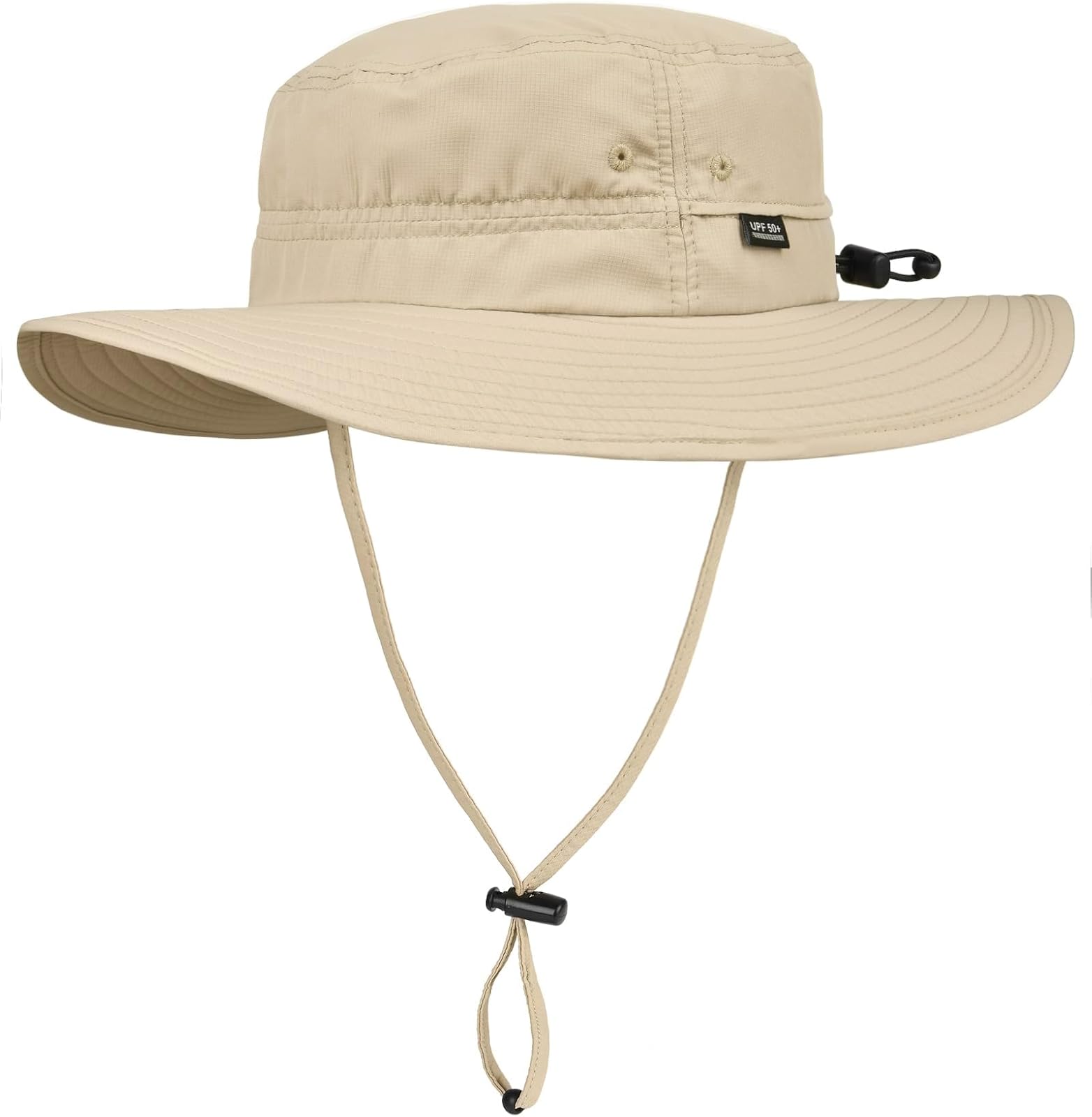 Packable hiking brim in khaki