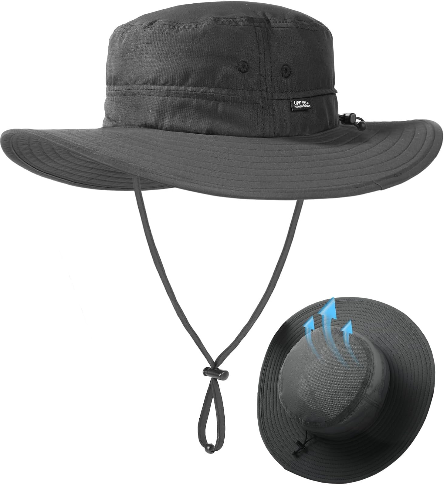 Packable hiking brim