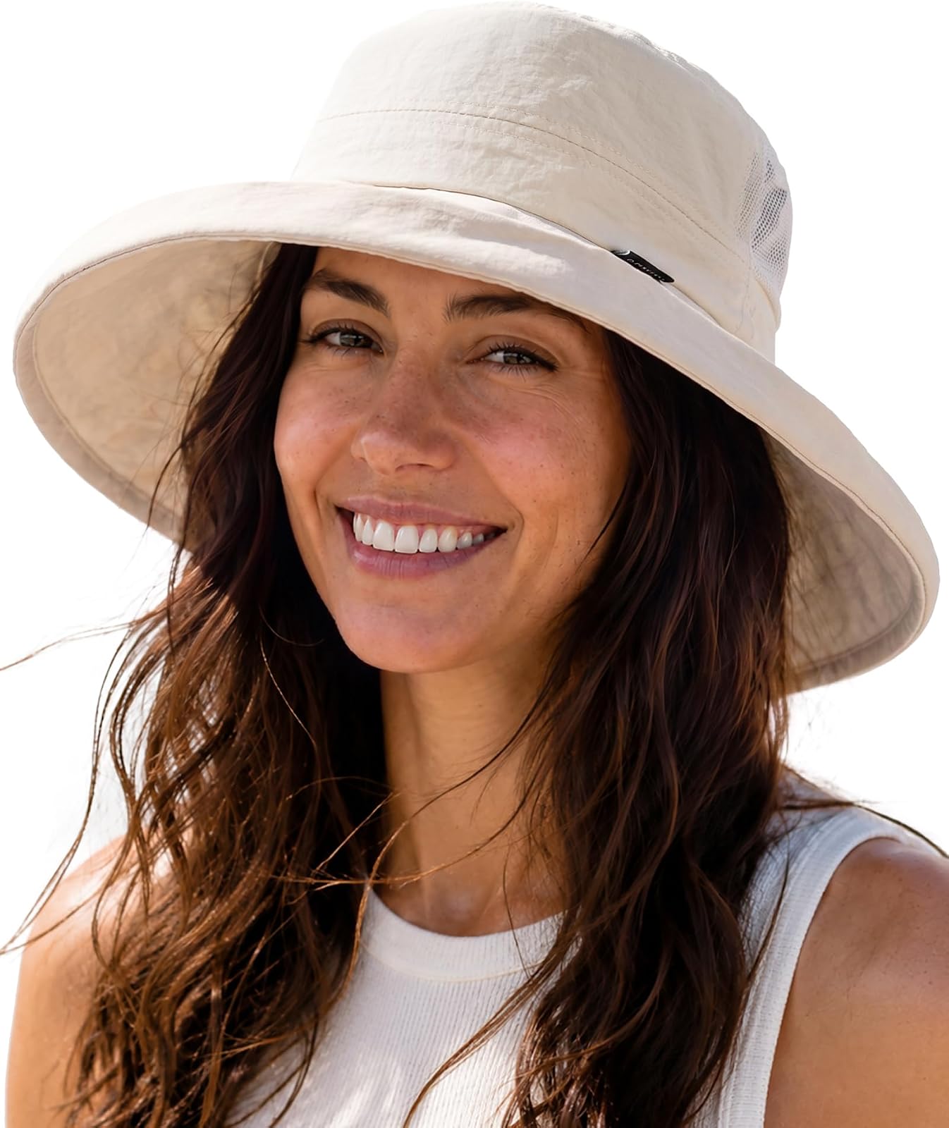 Packable travel sun hat