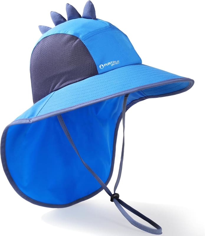 Ponytail Wide brim baby sun hat