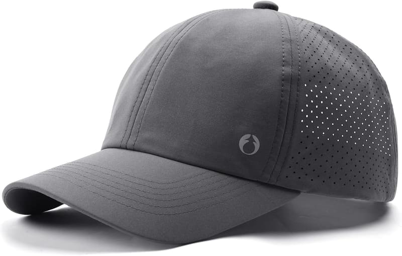 Quick dry golf cap