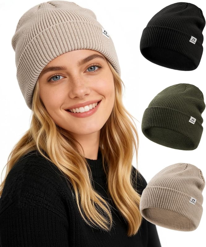 Slouchy Cuffed skull cap