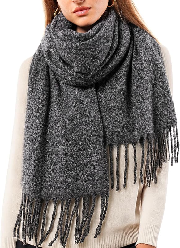 Soft blanket scarf