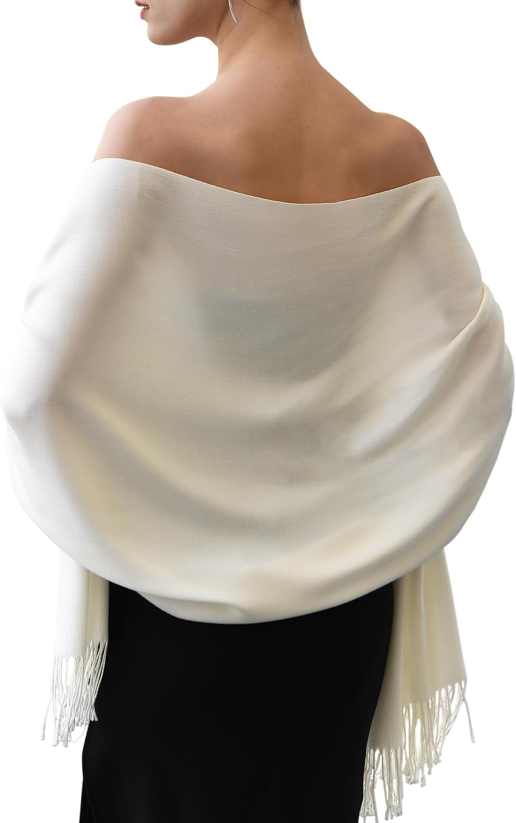 Soft wedding shawl