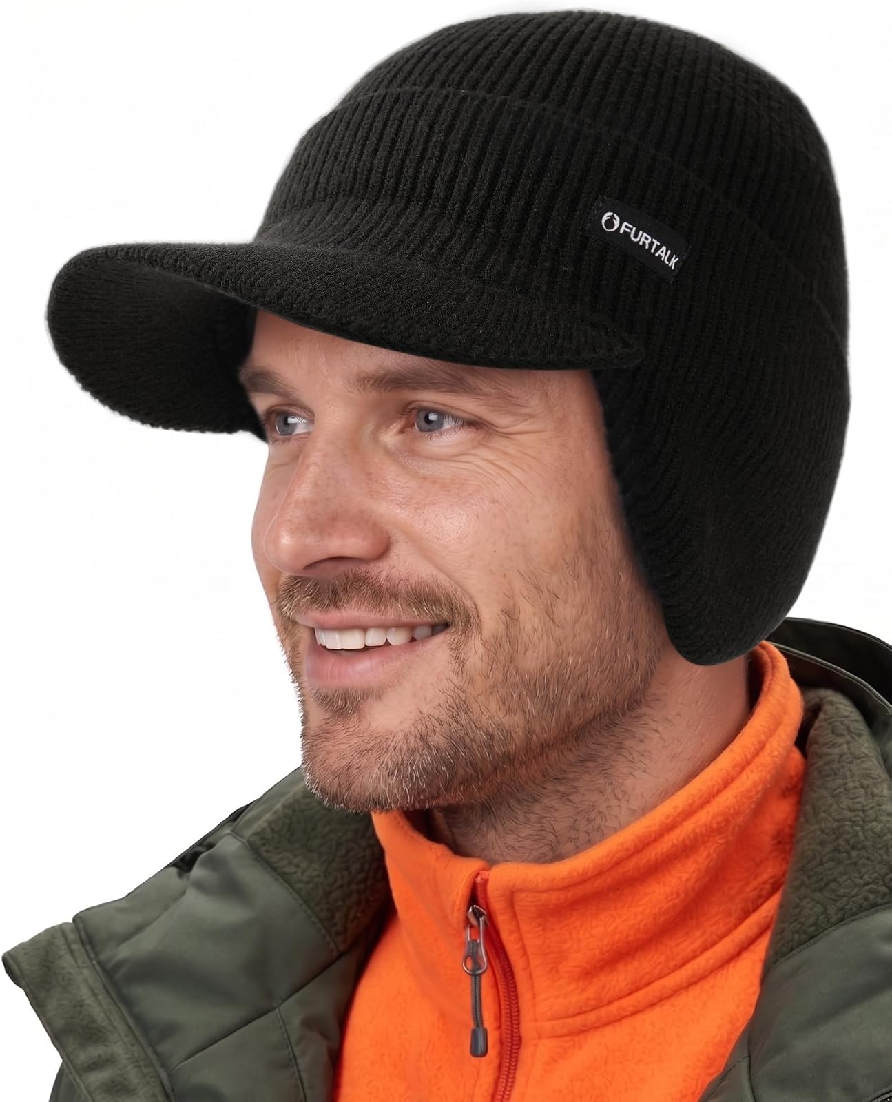 Thermal brim beanie