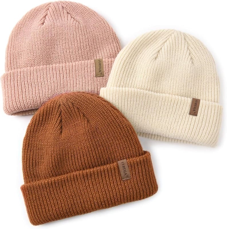 Toddler knit beanie