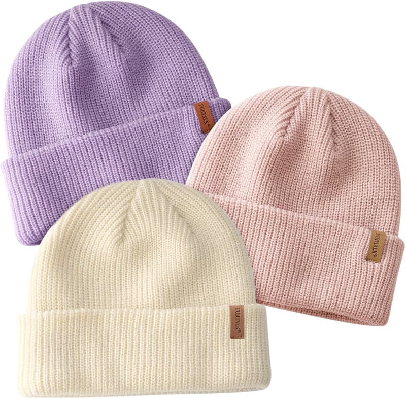 Toddler knit beanie