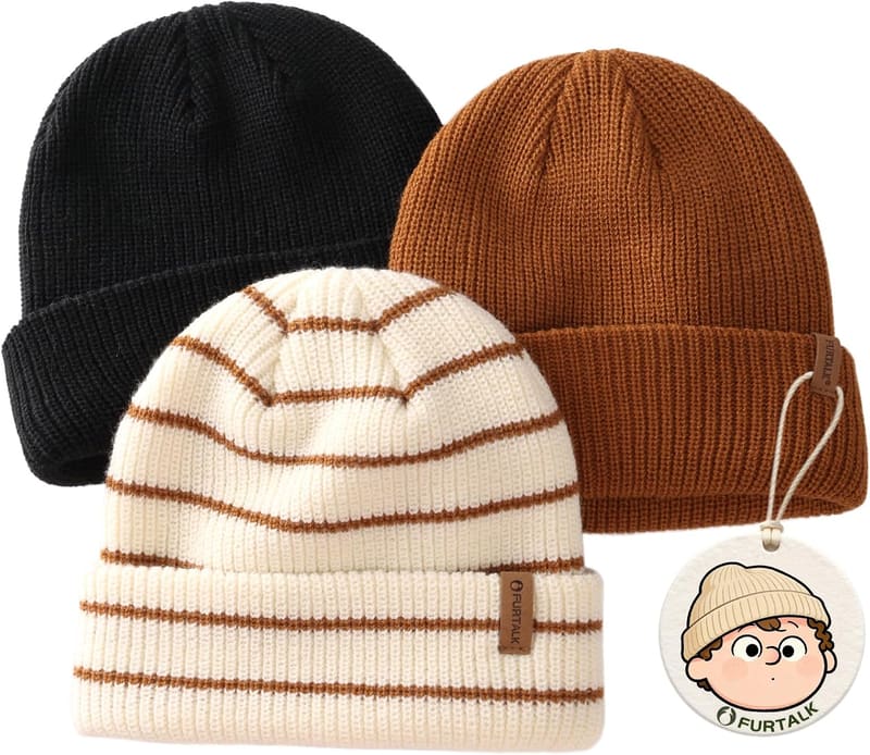Toddler knit beanie