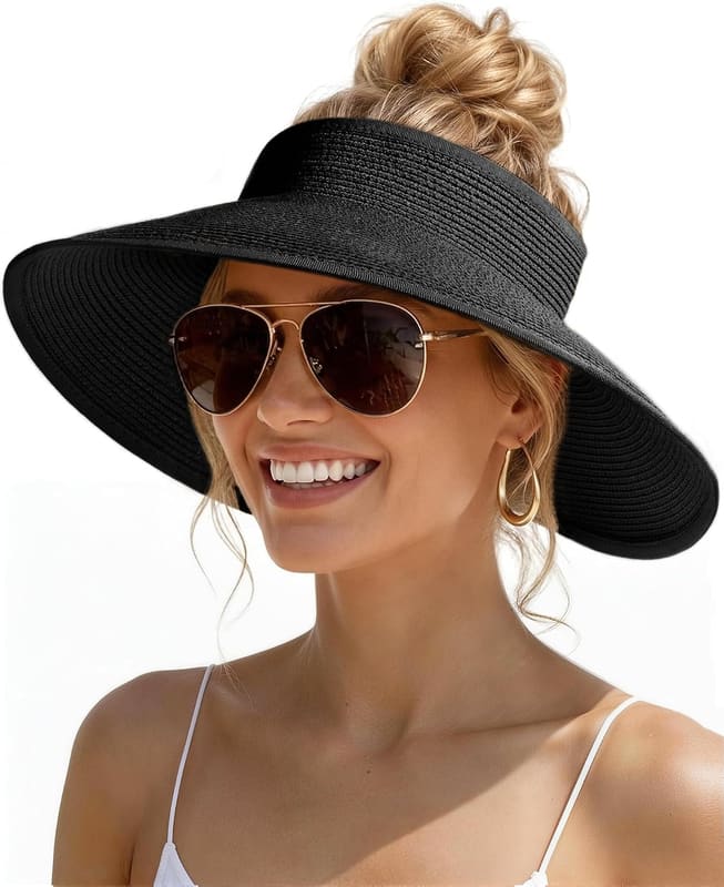 Vacation straw visor