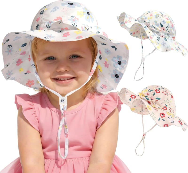 Wide brim girls bucket