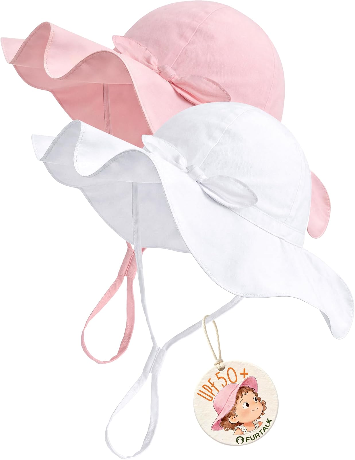 Wide brim girls bucket