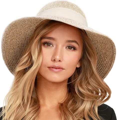 Wide brim travel straw