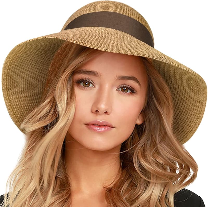Wide brim travel straw