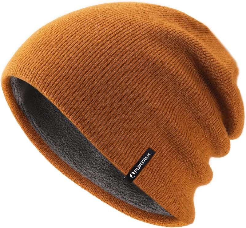 Windproof cuffless beanie
