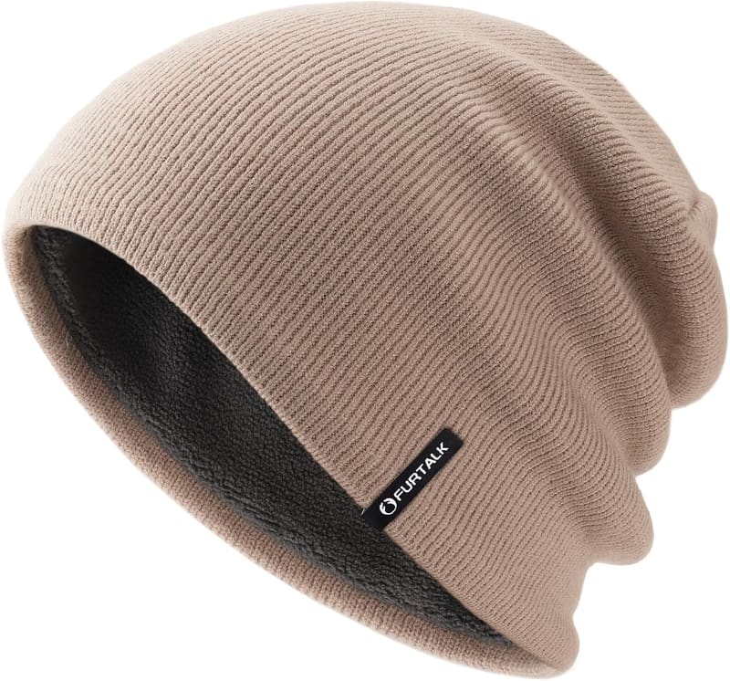 Windproof cuffless beanie
