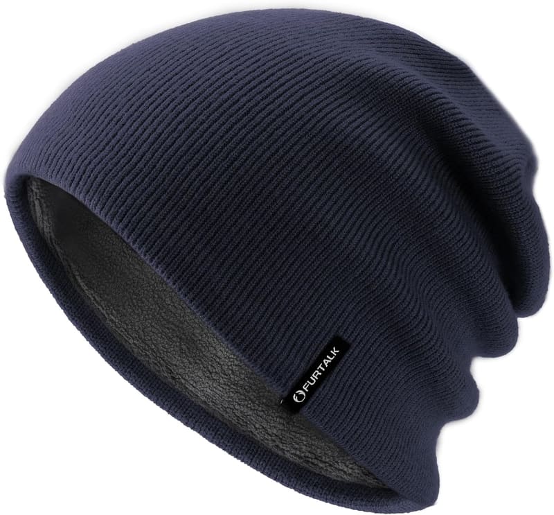 Windproof cuffless beanie